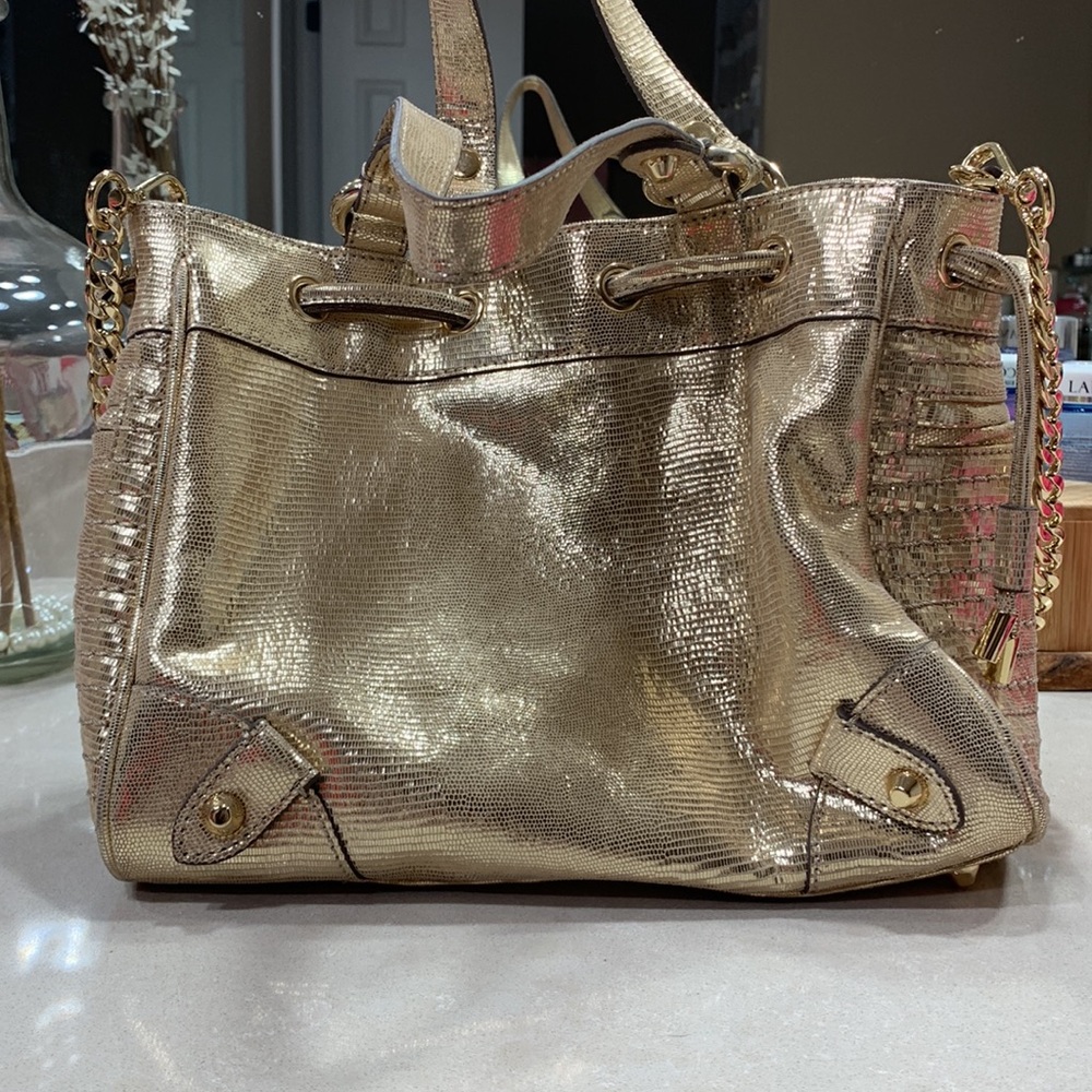 Gold Juicy Couture purse - Picture 2 of 4